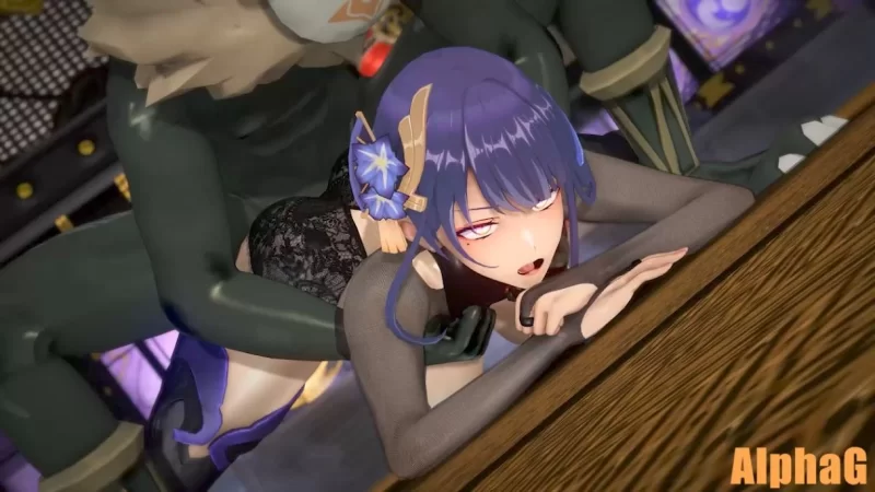 图片[1]-【MMD/中文/步兵】AlphaG 长篇作品：雷电将军恶堕篇 带配音 【300M/CV】-嘤嘤怪之家