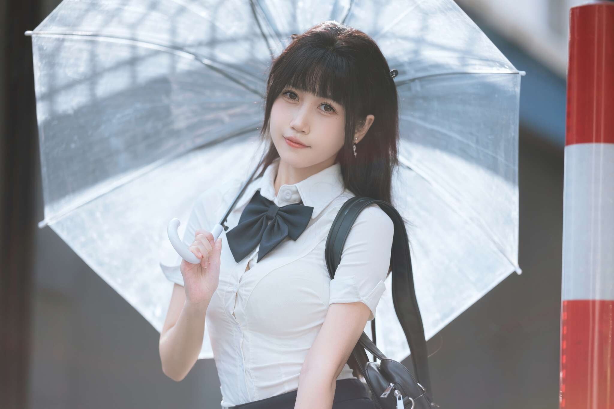 不呆猫 Vol.058 JK学妹户外 [59P-390MB][百度网盘]