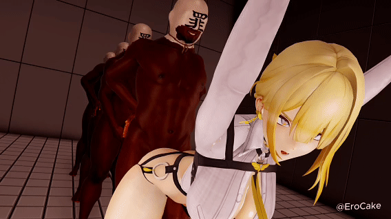 [3D同人/无修]EroCake大佬25年7月1日作品 Evelyn / Jane Doe Version instant Loss [UC/355M]