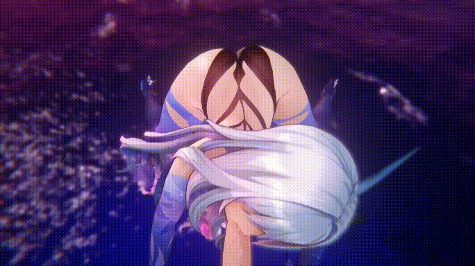 【MMD】【Fearess/公布版】 Genshin Impact Skirk Sex~ 【195m/UC】