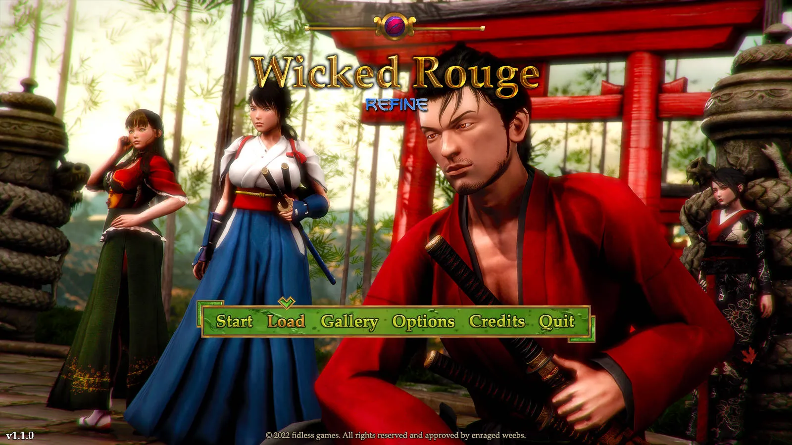 [PC][SLG/汉化/动态]邪恶胭脂/Wicked Rouge REFINE Ver1.1.0 AI汉化 [2146.7MB]-芒果游戏库