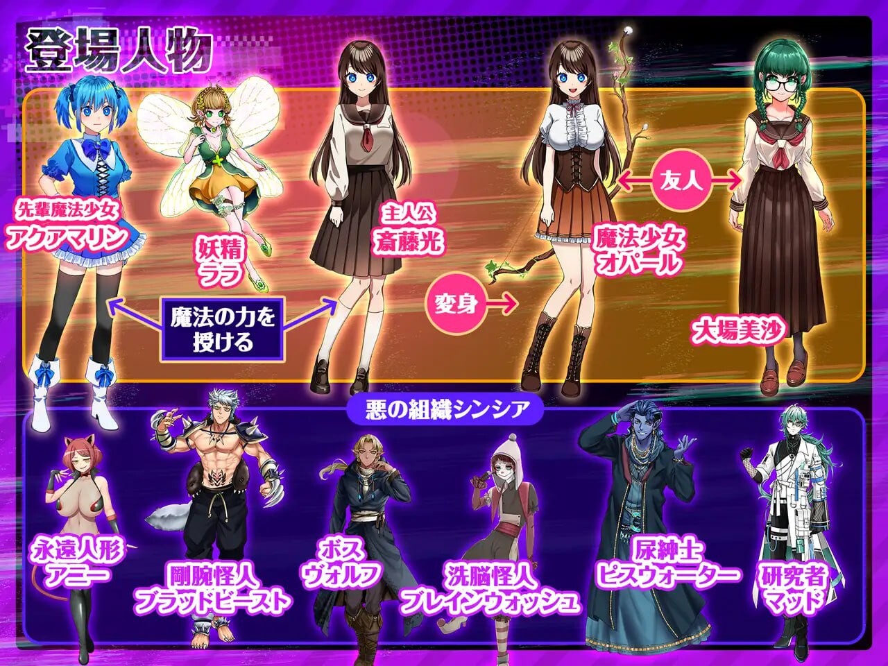 [RPG汉化PC动态]魔法少女欧帕尔 魔法少女オパール   [FM/BD 2G]-第2张-游戏-次元小屋-ACG交流分享论坛