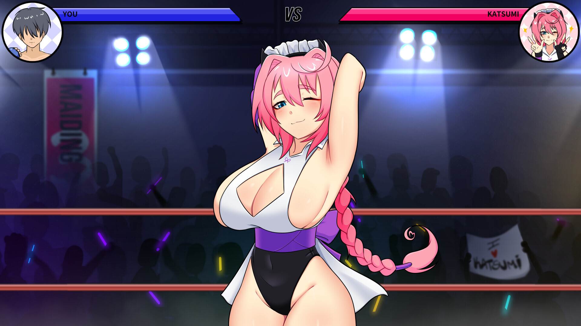 【SLG/战斗H/生肉/巨乳/2D】UnderGirl: 顺从之路/UnderGirl: Submission Path[Ver1.0 体验版]【PC/900M】