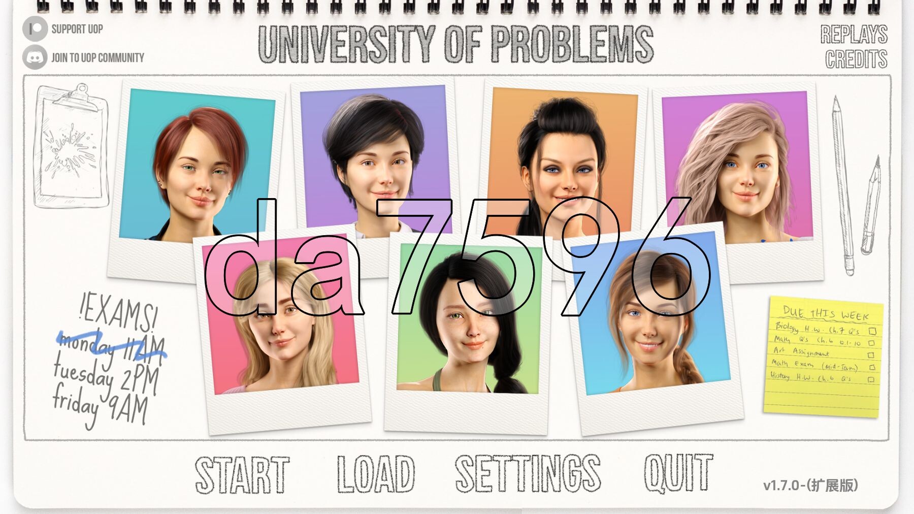 [欧美SLG/动态/更新] 问题大学 学院情缘 University of Problems v1.7.0 Extended PC+安卓 汉化版 [16.60G-第1张-游戏-次元小屋-ACG交流分享论坛
