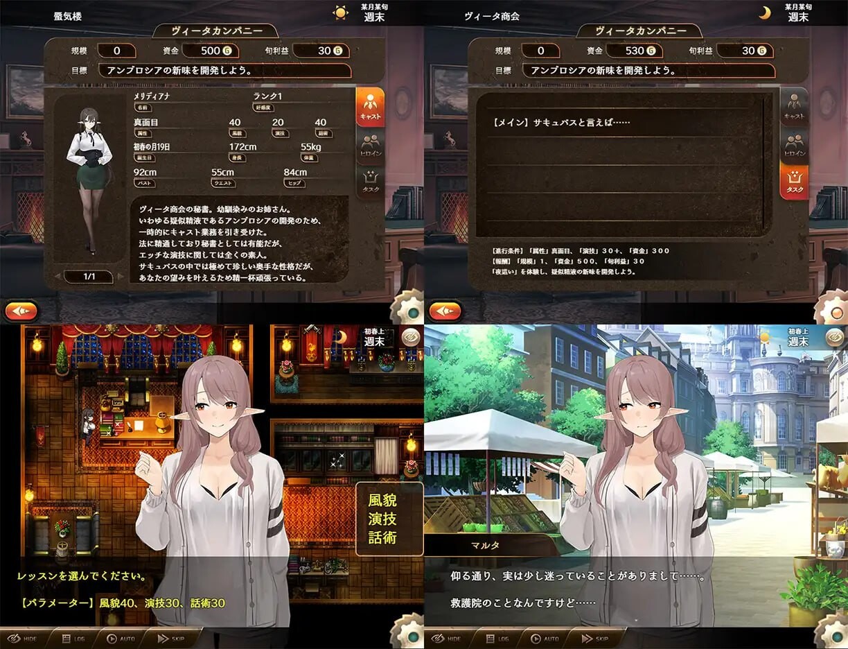[RPG汉化PC像素动态]魅魔公司  サキュバスカンパニー[FM/BD 1G]-第2张-游戏-次元小屋-ACG交流分享论坛