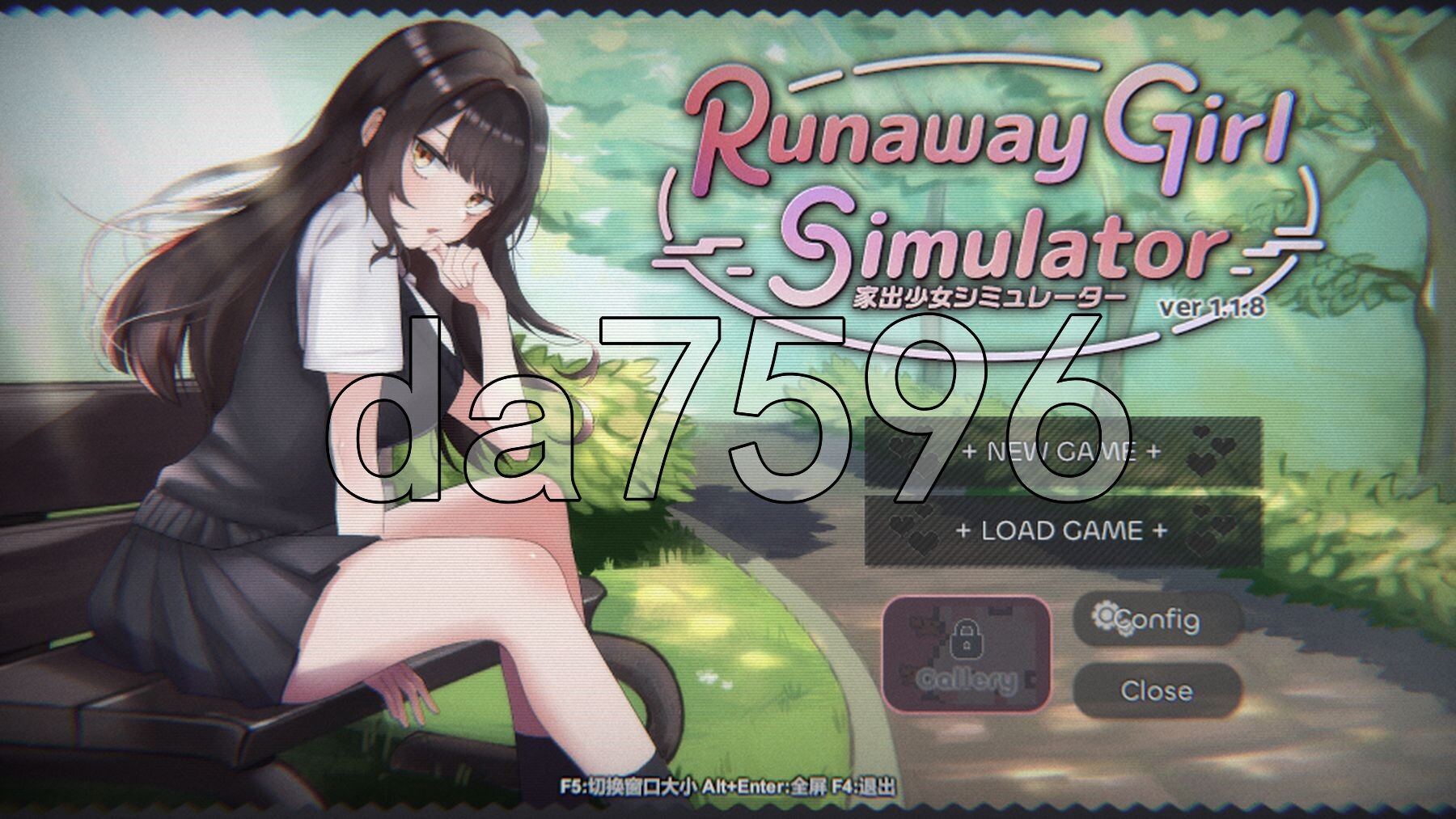 [日式SLG/更新] 家出少女模拟器 Runaway Girl Simulator Ver1.1.8 官方中文版 [1.70G/多空转百度微云]-第1张-游戏-哥特动漫王国