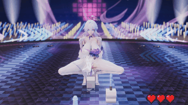 【3D/Bitch Knight】崩坏-知更鸟操练 [542M/FM/百度]