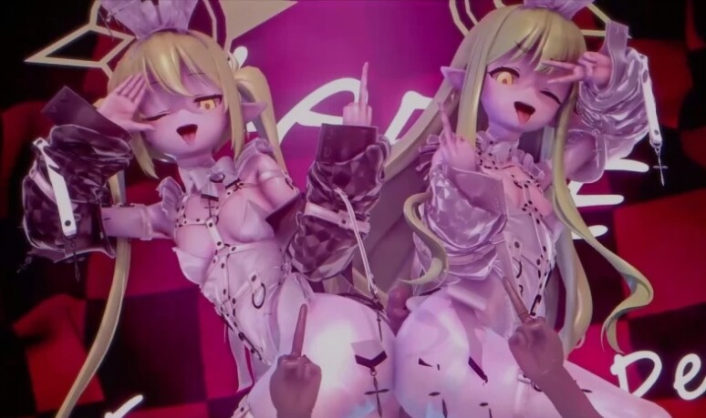 图片[1]-[MMD/步兵] 天平キツネ 7月23蔚蓝档案 双子雌小鬼橘光和橘望 [1V] [300M/CV]-嘤嘤怪之家