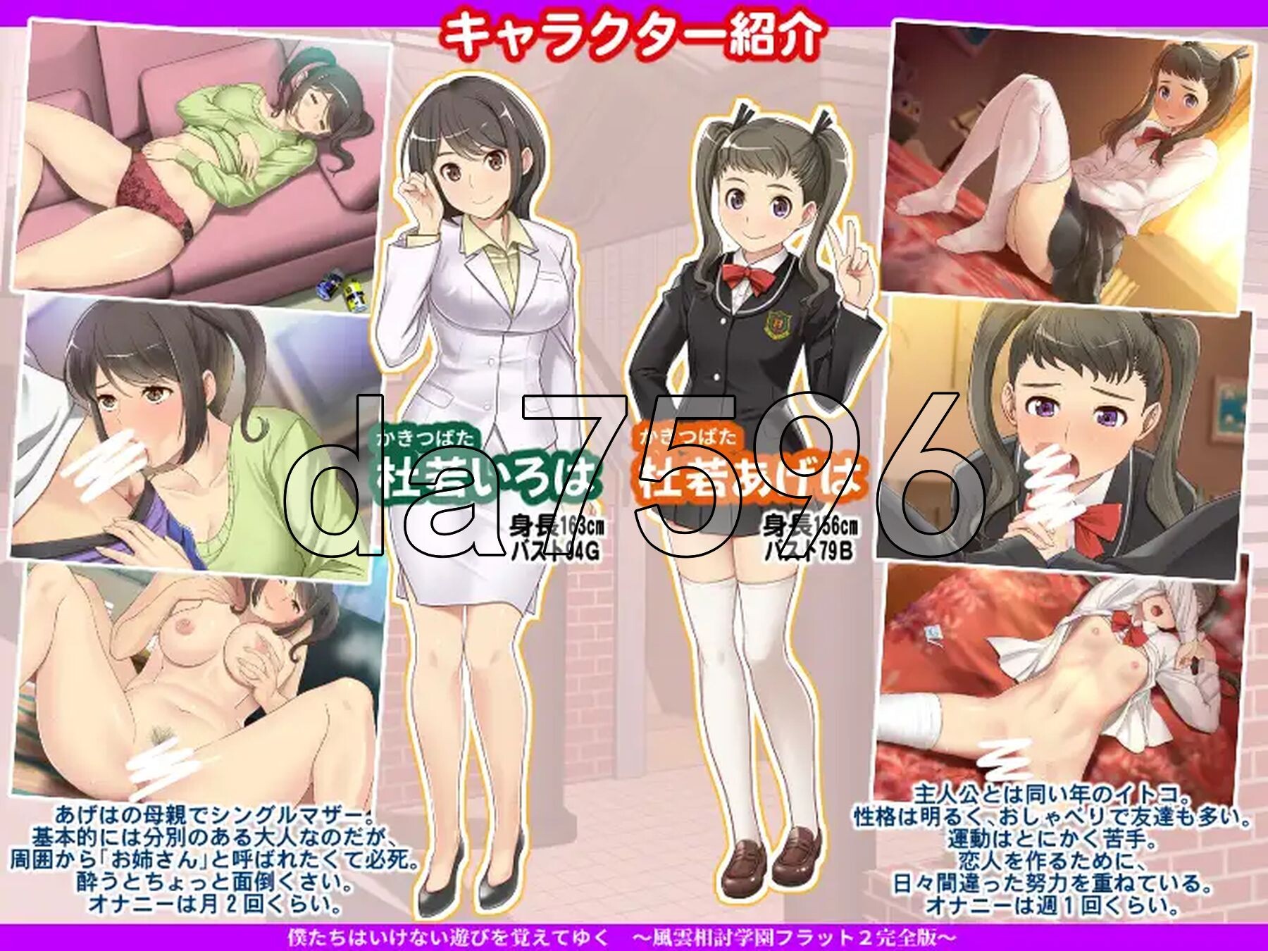 [日式ADV/新汉化] 风云相讨学园Flat2-完全版 風雲相討学園フラット2完全版～ 个人精翻汉化版 全CG存档+DLC [980M/多空转百度微云]相关图片
