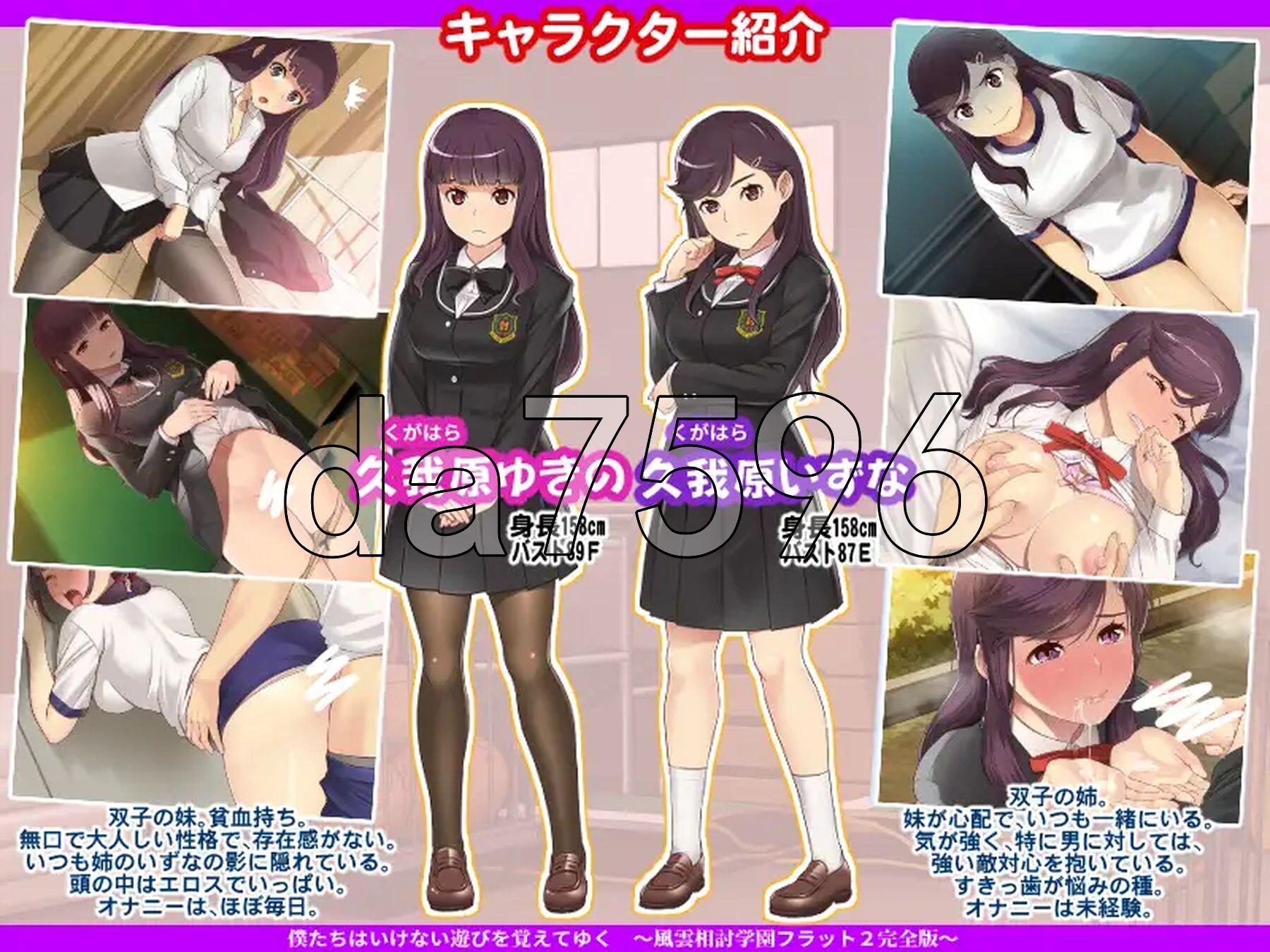 [日式ADV/新汉化] 风云相讨学园Flat2-完全版 風雲相討学園フラット2完全版～ 个人精翻汉化版 全CG存档+DLC [980M/多空转百度微云]相关图片