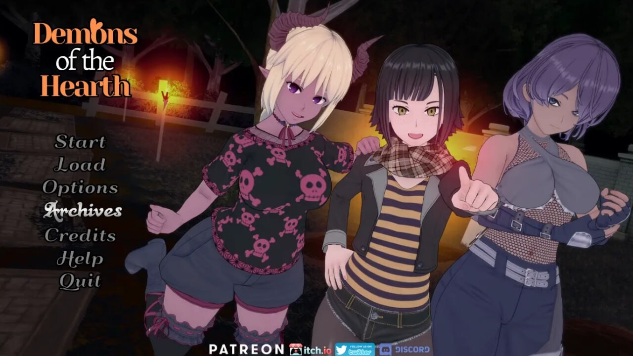 [SLG汉化动态PC安卓]壁炉恶魔 Demons of the Hearth[v0.9 P1][FM/BD 3.23G]