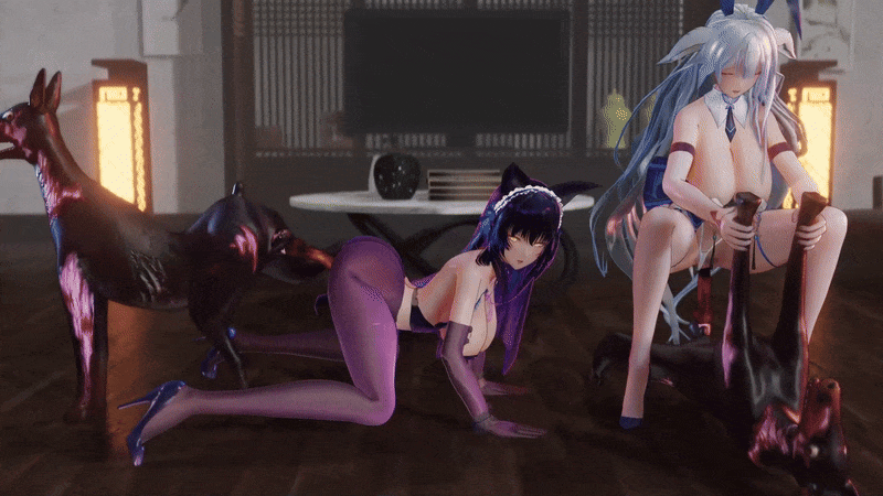 【3D/MMD】动物13 【1.3G/迅雷网盘/49】