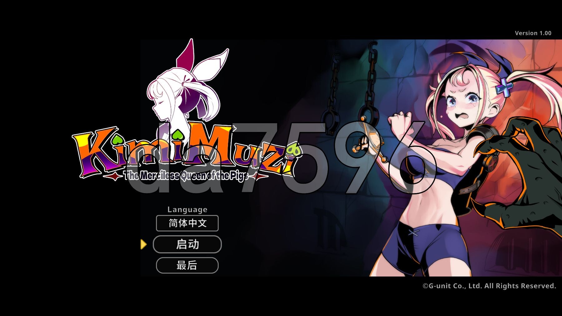 [日式ACT/新作] 你是无情的猪女王 君は無慈悲な豚の女王 KimiMuzi 官中版 [650M/多空转百度微云]