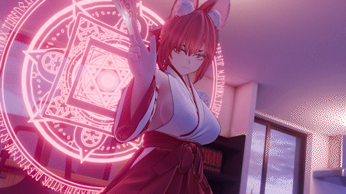 【3D动画/CV/无修正】【MadDog1995】8月2日新作 妖狐巫女【1.6G/2V】