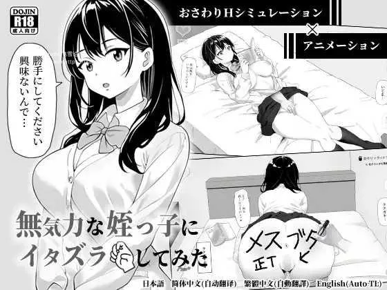 [PC][SLG/PC/官中/2D]对懒散的侄女恶作剧了一下 無気力な姪っ子にイタズラしてみた [422.4MB]-芒果游戏库
