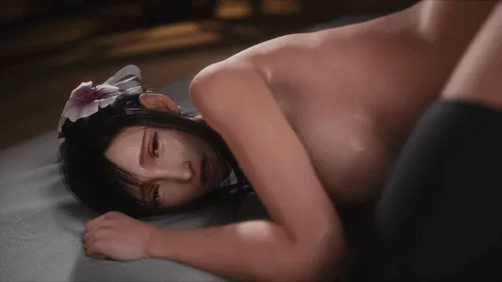 [3D/无修/CV]JuicyNeko 8月新作：Tifa Doggy 蒂法 [258.2MB]-芒果游戏库
