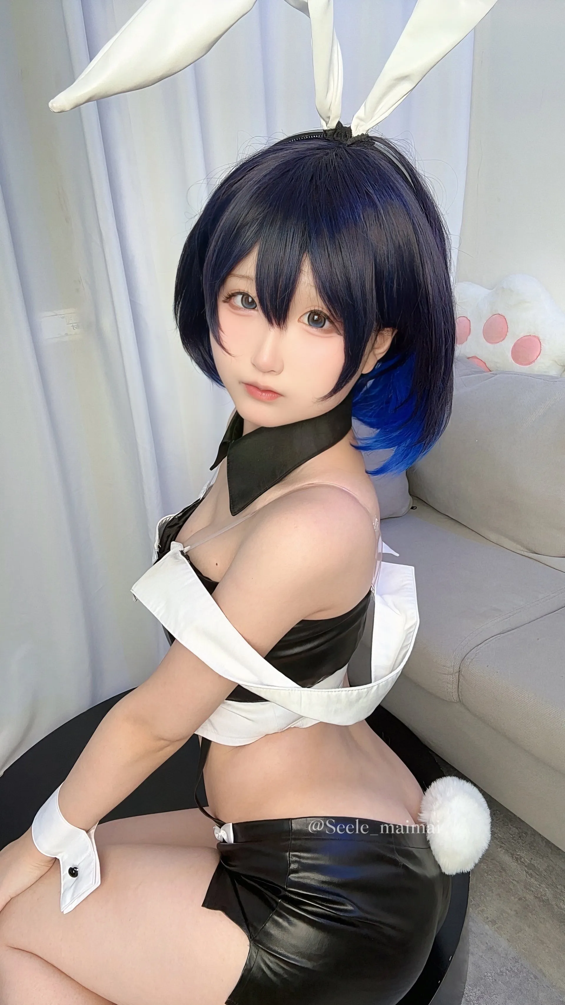 【写真】兔女郎希儿 崩坏 - Seele麦麦【83P 167MB】