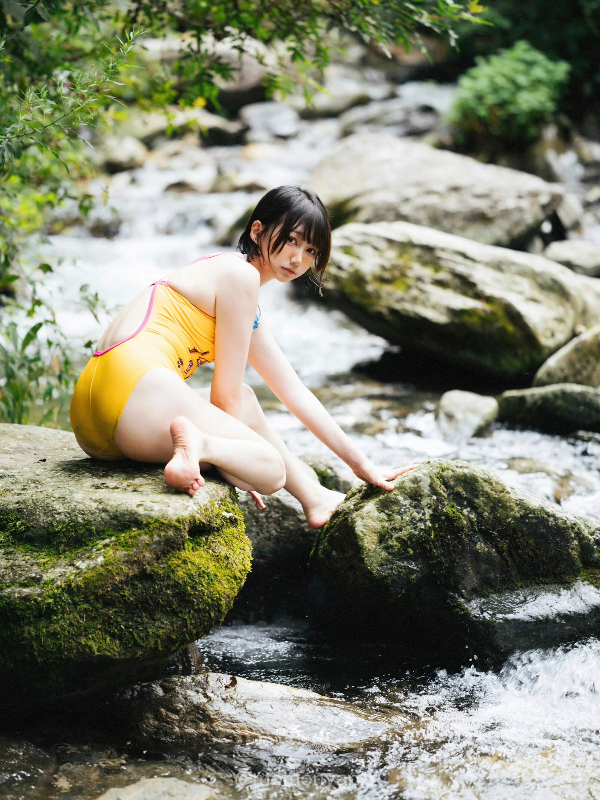 【写真】25年8月1000日元订阅 夏の小川 - NAGISA魔物喵【72P 233MB】