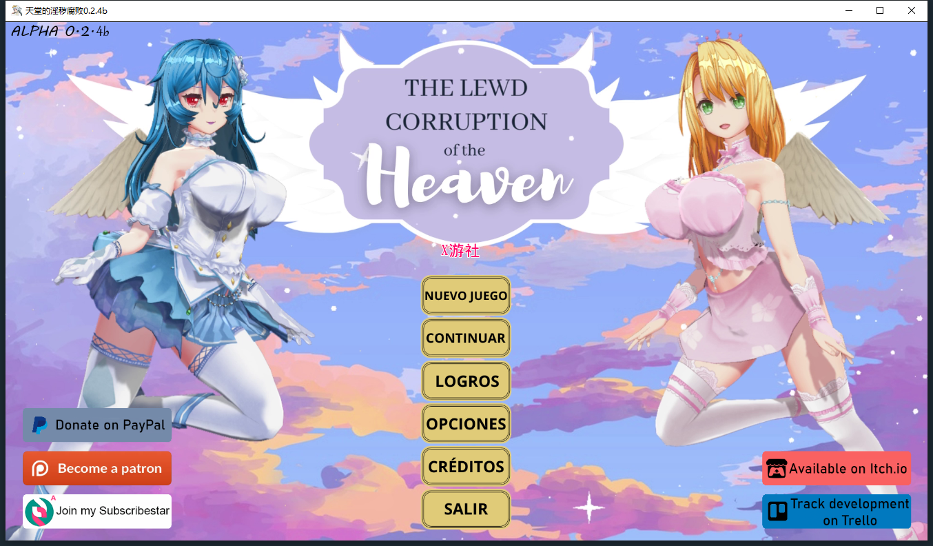 [SLG/汉化] 天堂的淫荡腐败 The Lewd Corruption of the Heaven v0.2.4b PC+安卓汉化版 [多空/6.6G/微云直连]