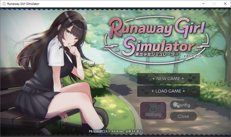 [官忠/3D/SLG]离家绍钕模拟器-Runaway Girl Simulator DL官中1.2版[1.7G/转百度]
