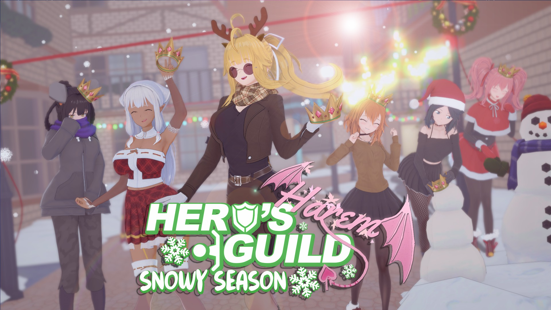 [SLG/机翻] [PC+安卓] 英雄厚宫工会 Hero's Harem Guild-HHGv0.1.2.3b [7GB/飞猫转百度]