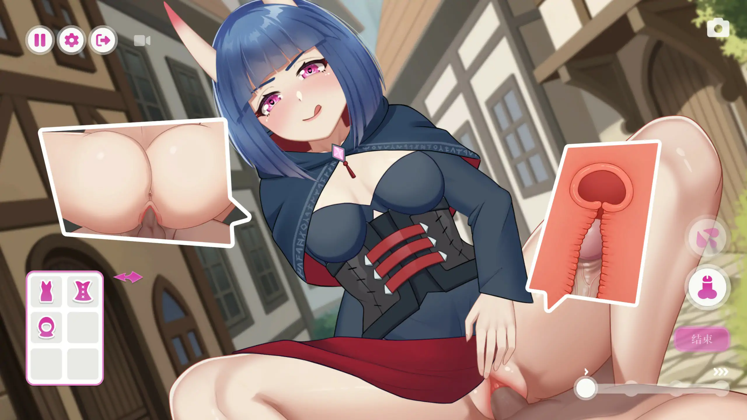[SLG/汉化] 阿芙萝迪希压地魅磨：阿可地初稳 Succubus of Aphrodisia 官方忠闻步兵版 [/3G/微云直连]