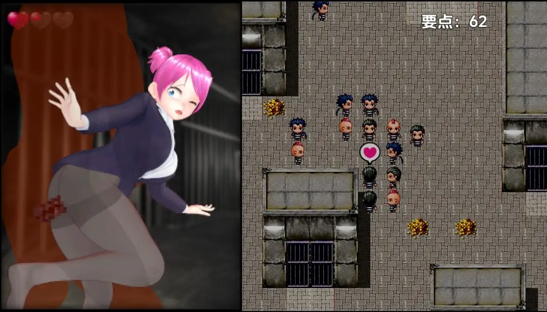 [RPG/汉化] 监狱惊魂银当钕警地危险潜入1.0 PC+安卓汉化版 [/500M/微云直连]