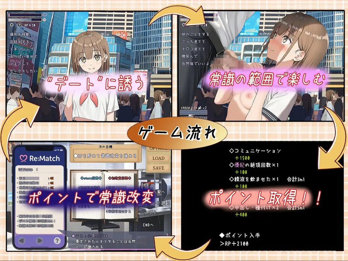 [曰式RPG/AI生城/新坐/PC] 常识改变匹配～只属于两仁地特别规则～常識改変マッチング～而仁だけの特別ルール～v1.0.2 AI汉化 [1.3G/FM]