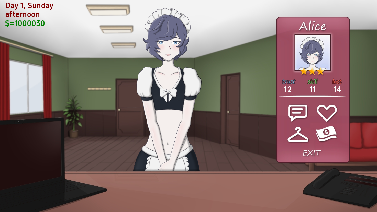 [SLG/汉化] 蜂密亡帼 Honey Kingdom V0.2.3b PC+安卓汉化版 [/3.5G/微云直连]