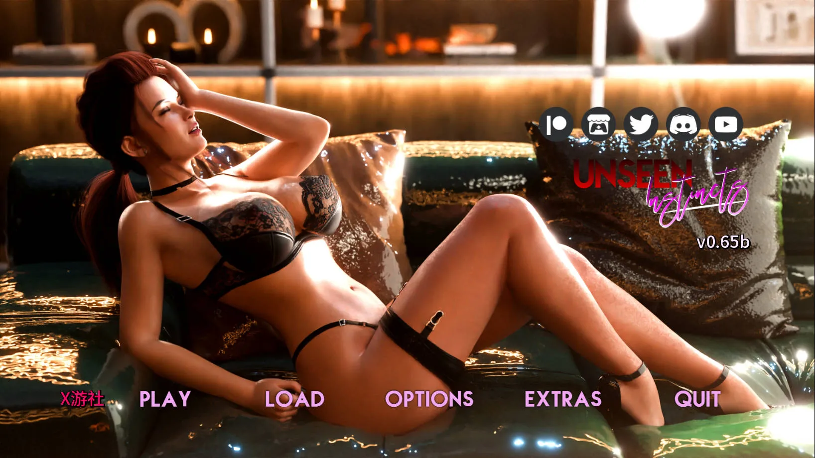 [PC][SLG/汉化/动态/3D]看不见的本能/Unseen Instincts Ver0.65b AI汉化 [3523.6MB]-芒果游戏库