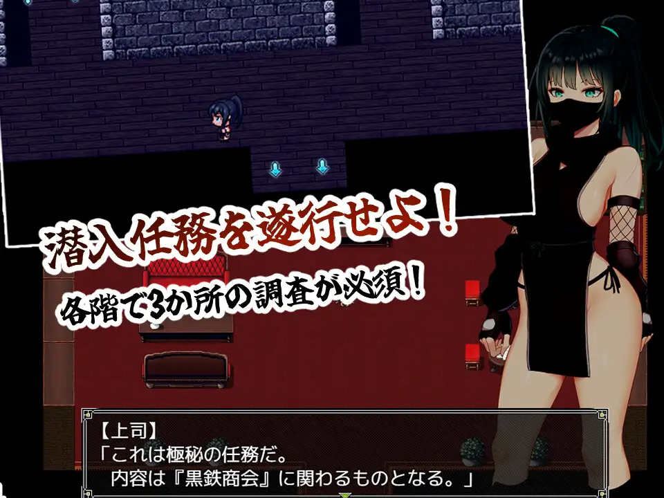 [潜行RPG/战斗H] 丰磨丰华（風忍フウカ） 那嵌AI汉化版+坐弊马 [PC+安卓1.10G]【FM/BD】