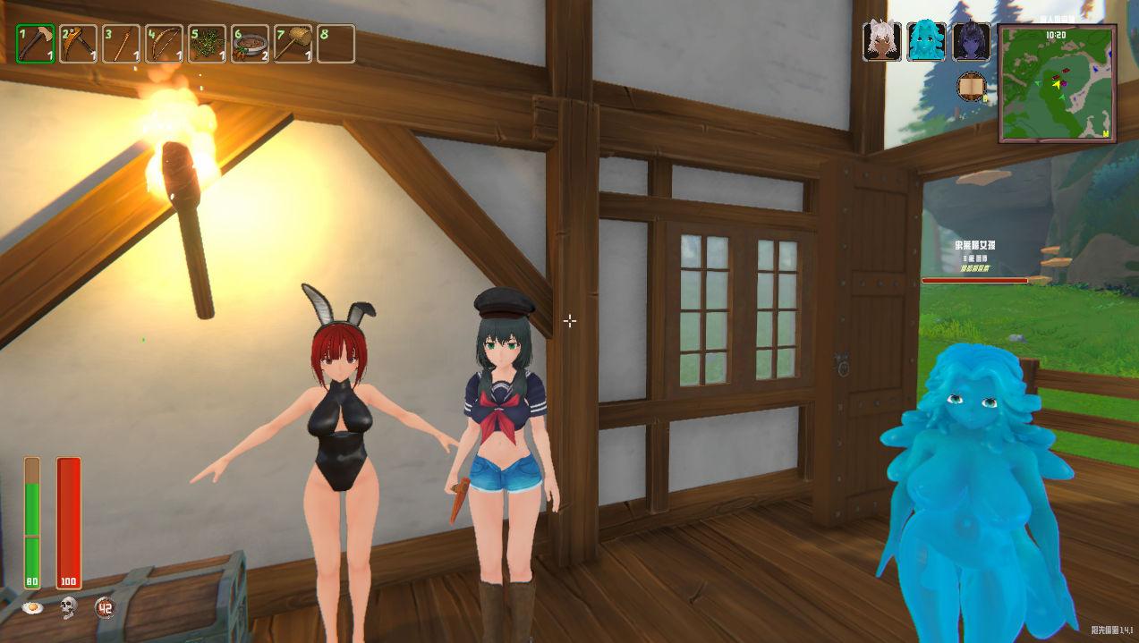 [SLG/汉化] 热带 怪勿 钕孩 Tropical Monster Girls v1.4.1 STEAM官忠步兵版 [/2.6G/微云直连]