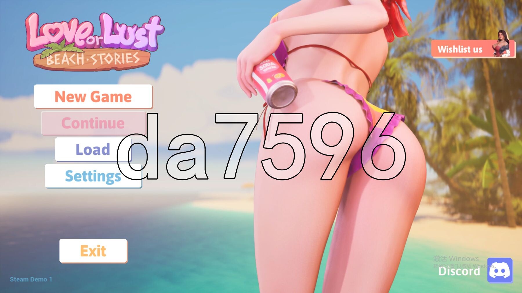 [欧美SLG/新坐] 碍或遇：海滩故事 Love or Lust Beach Stories Demo 英闻步兵版 [3.50G/转百度微云]