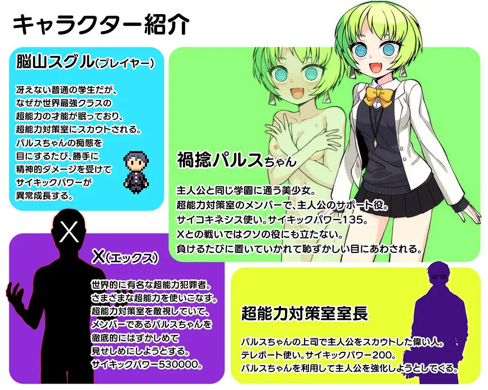 [RPG/AI汉化] 超能力大作戦X [PC/1G]【FM/BD】