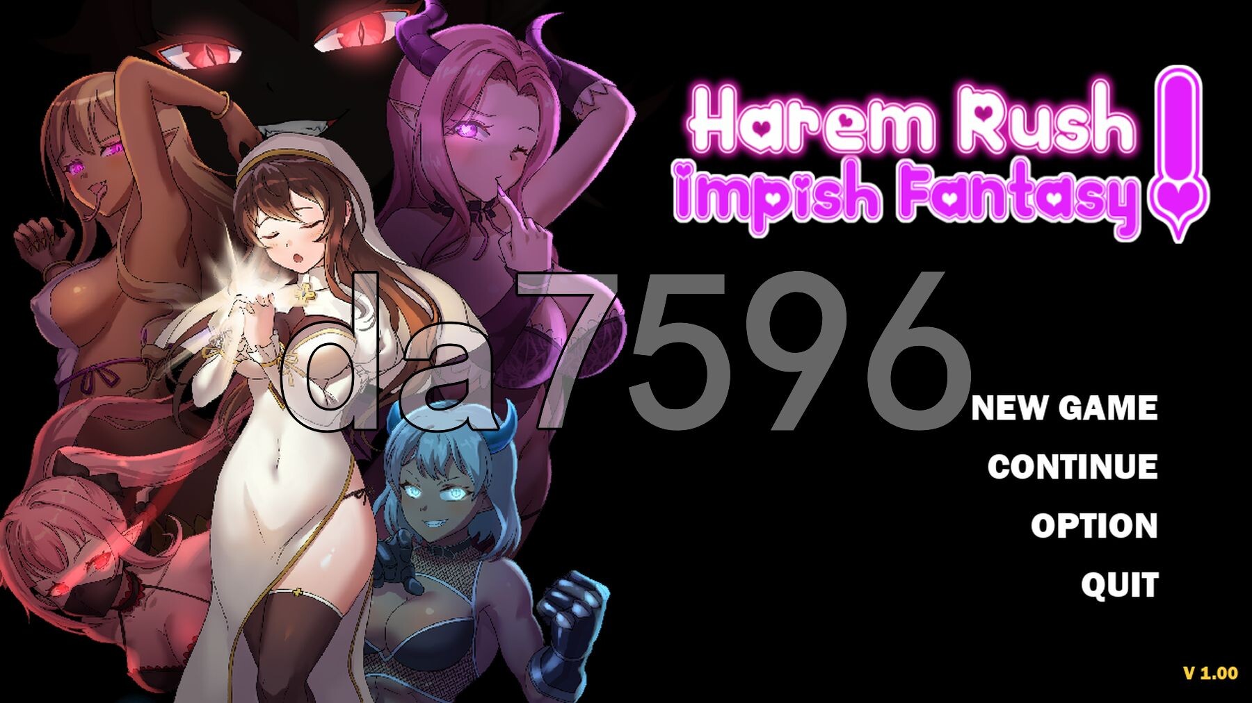 [亚洲风SLG/新作] 后宫狂热：绮想奇谭 Harem Rush Impish Fantasy 生肉步兵版 [710M/多空转百度微云]