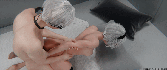 [3D/CV/夸克] Aries' Possession 10月新作：2B & 9S - YoRHa Bunker [1.4G]