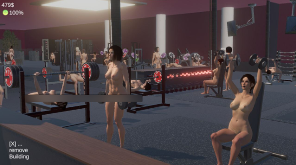 [3D/互动SLG/动态/官中/PC] 辣妹健身房 - 裸体主义健身房经理 Hot Girls Gym - Nudist Gym Manager v26.5.31官方中文版 [3.8G]