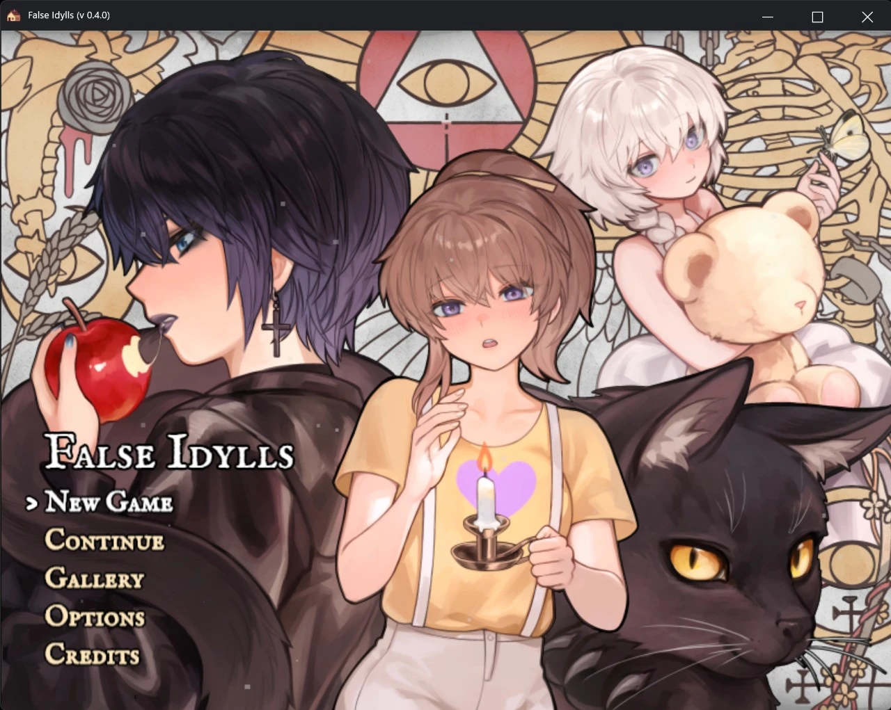 【RPG/PC+安卓joi/百合】虚假的田园 False Idylls v0.4.2 内嵌AI汉化步兵【319M】