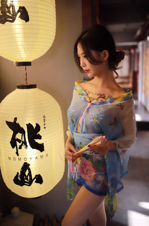 [COSPLAY/写真]水蓝和服[30P/0.1G/baidu]
