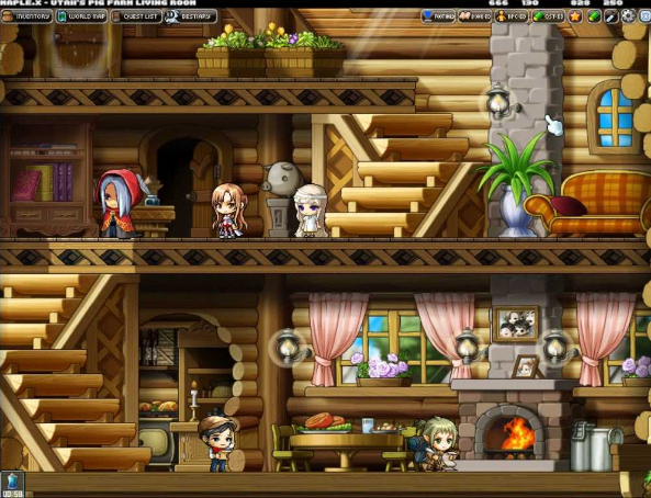 【ACT/同人/PC/生肉】[冒险岛同人] 王者陨落 Kings Fall v0.2.7.16a 【1.89G】