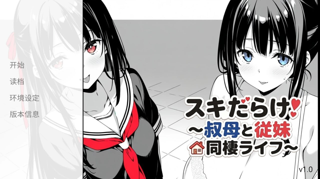 SLG/官中 漏洞百出!～与姨妈和堂妹的同居生活～ スキだらけ！～叔母と従妹同棲ライフ～预览图 1