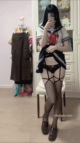 【三次元】抖音 悠哉大王 美腿 学生装JK制服【24V 1.4G】