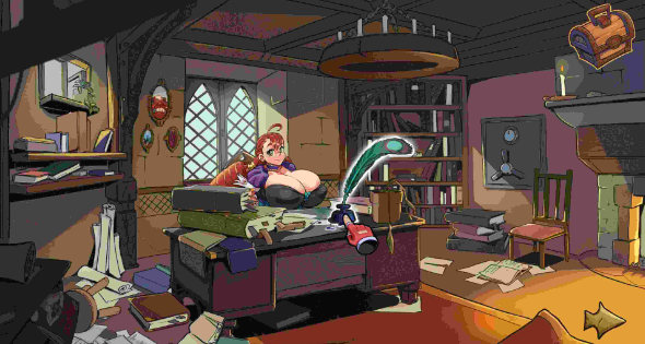 【SLG/PC/生肉】短夜:半品脱女士 Short Night The Half Pint Lady Alpha v3 [【280M】