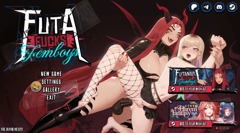 【SLG/官中/PC/动态/步兵】 FUTA FUCKS FEMBOYS v1.0.50+视频CG+画集【6.55G】