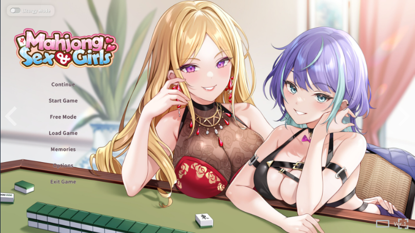 【SLG/官中步兵//PC】 少女 X 愛 X 麻將 Mahjong, Sex & Girls Demo Ver 0.9【559M】