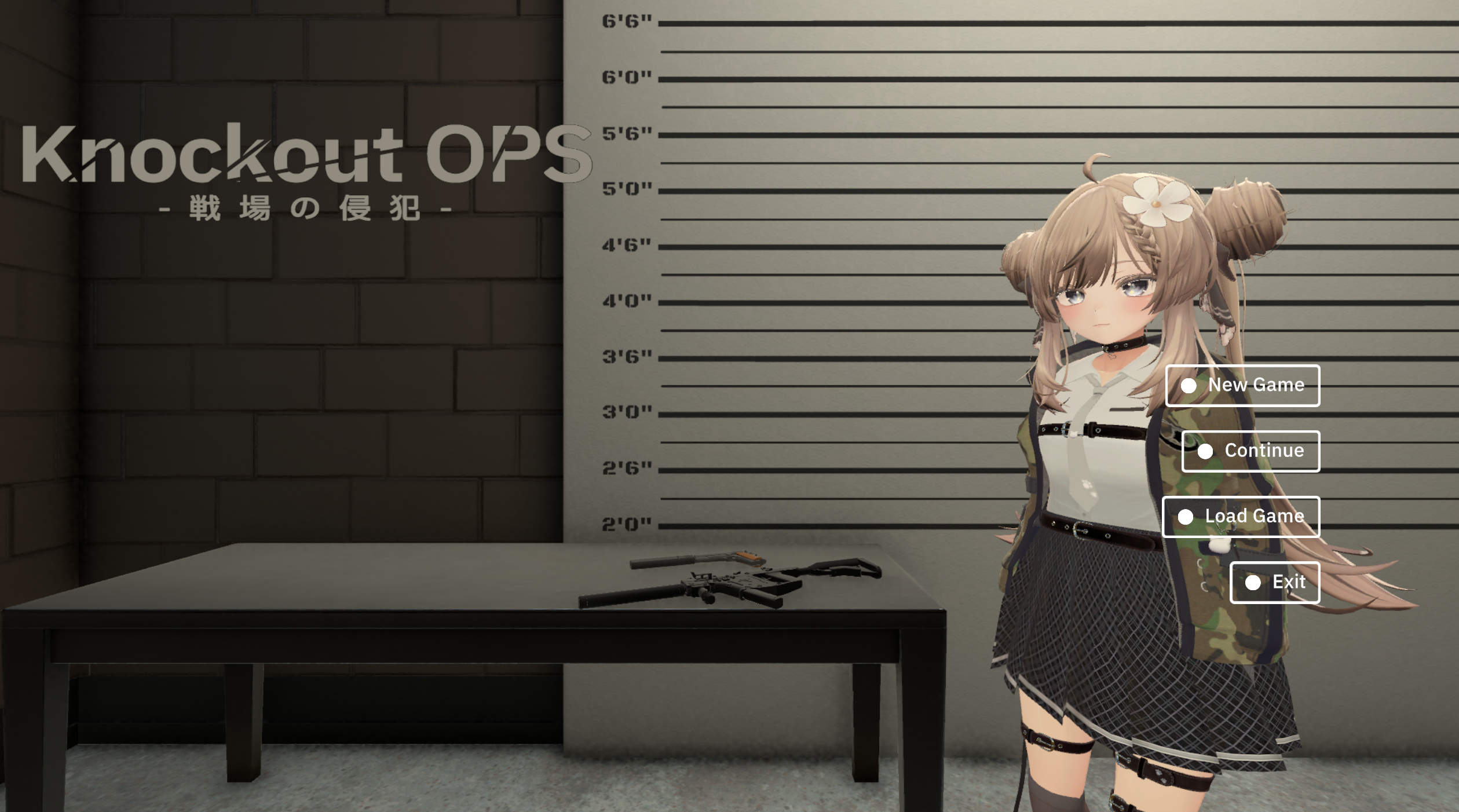【ACT/生肉/3D/PC】Knockout OPS - 战场的侵犯 - / Knockout OPS - 戦場の侵犯 - 日文生肉版 26.07.30.0时发售【6.54G】