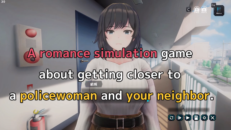 【SLG/官中/PC】新搬來的大姐姐真是太可愛了！ Demo v1.041【543M】