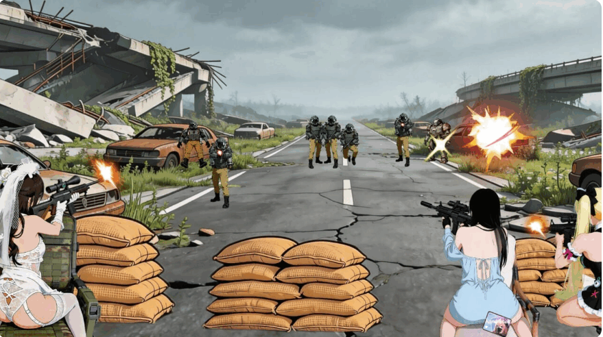 图片[2]-[SLG/汉化]在逃死刑犯2+1合集-抵抗组织Death row inmates on the run 2–The Resistance V1.1.2[2.7G]-X次元社