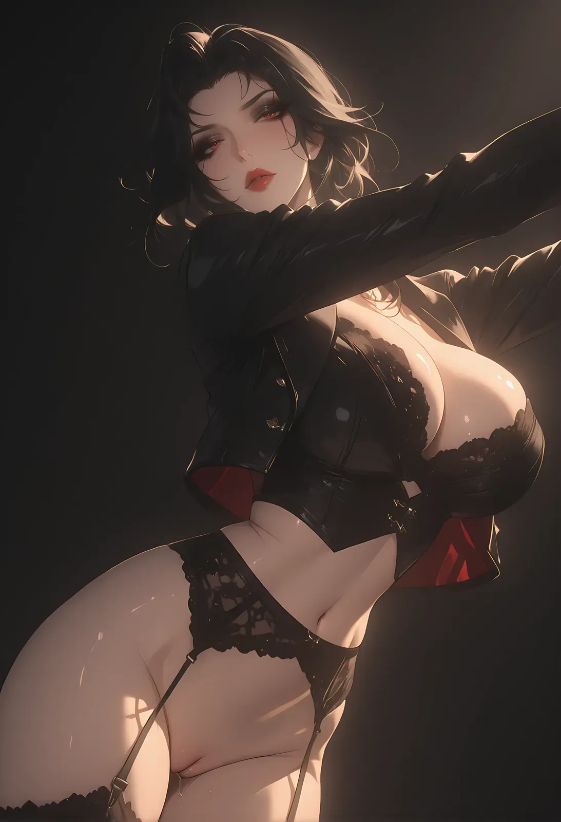 【AI】轻熟风 委身金钱帝国~【64P-158MB/UC】
