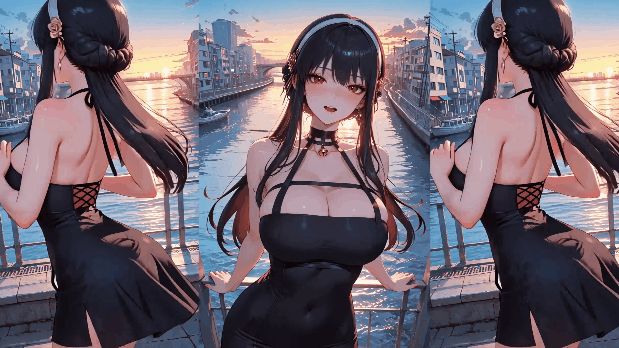 【L2D动画/图集/无修/AI】AIVixenChan 大佬 26.8 作品 Yor Forger【度盘/3G】